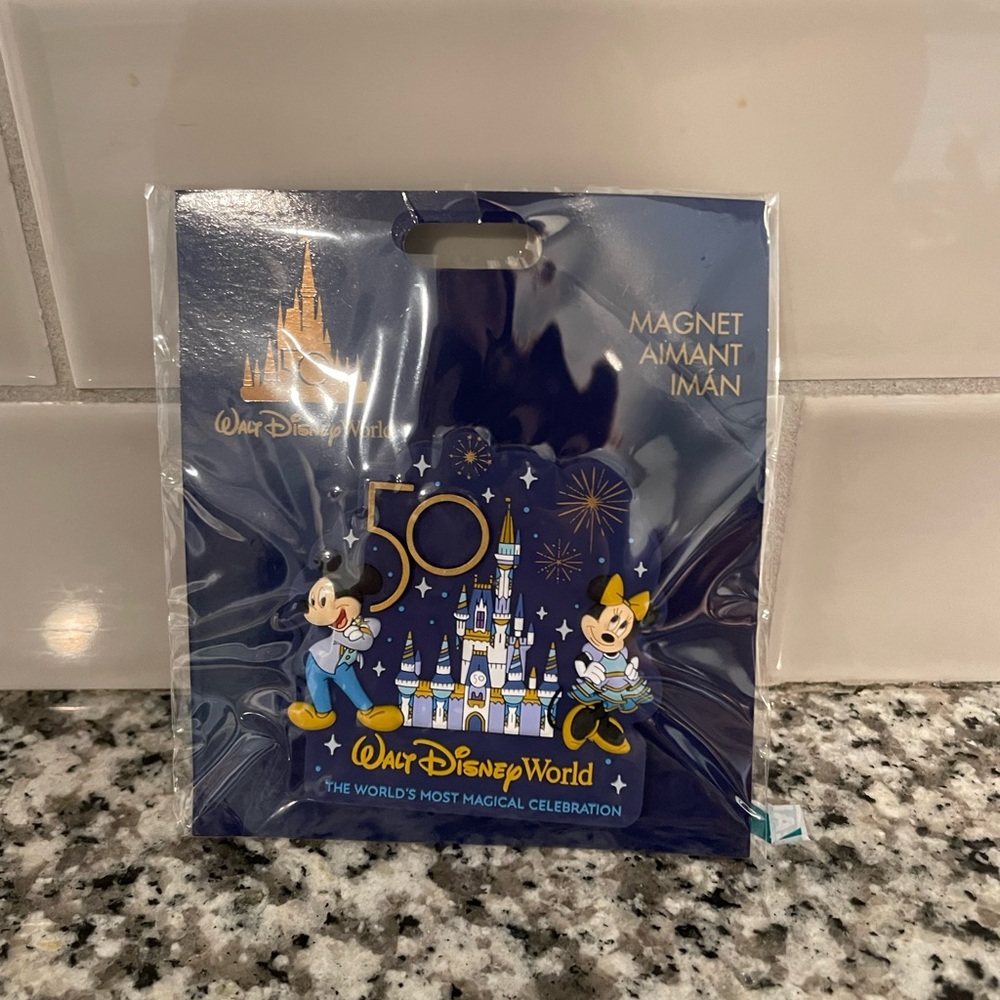 Disney 50th magnet
